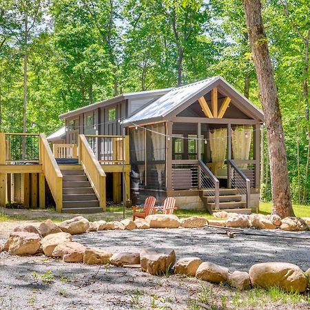 Monteagle Cabin With Swim Spa, Sauna And Fire Pit! Exterior foto